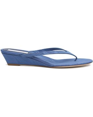 Christopher Esber Scala Moire Wedge - Blue