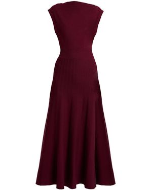 Amir Taghi Nicole Knit Maxi Dress - Purple