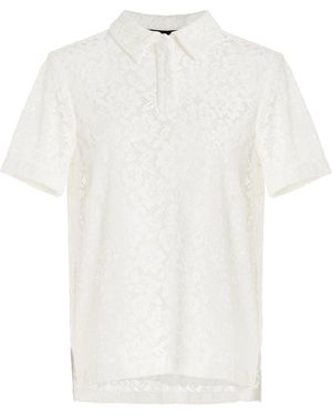 Proenza Schouler Kennedy Sheer Stretch-lace Top - White