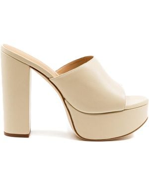 Andrea Gomez Fabiola Platform Sandals - Natural