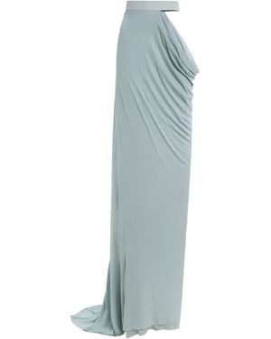 Burc Akyol Caryatid Jersey Maxi Skirt - Blue