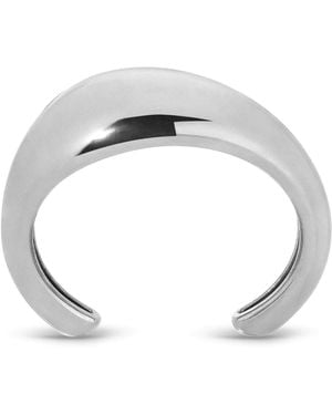 Mega The Wave Sterling Cuff - Metallic