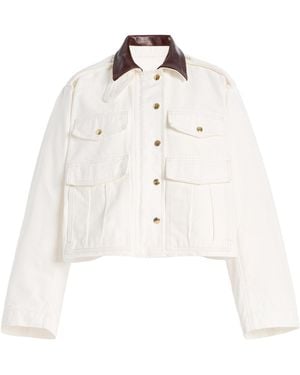RÙADH The Henderson Canvas Jacket - Natural