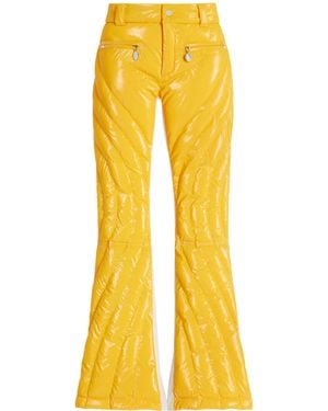 Perfect Moment Carving Mid-rise Ski Trousers - Yellow