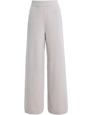 Lisa Yang Olanda Cashmere Wide-Leg Trousers - White
