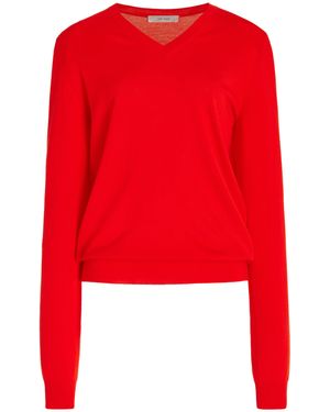 The Row Haus Wool Top - Red