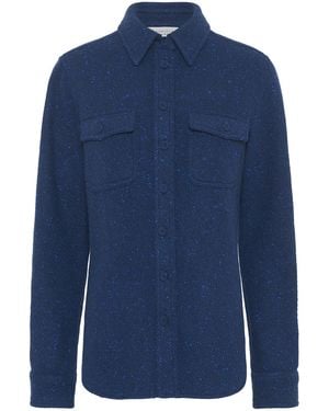 Gabriela Hearst John Austin Shirt - Blue