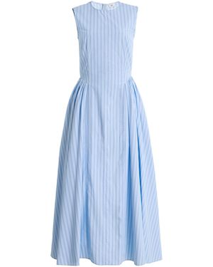 Adam Lippes Aliena Cotton Dress - Blue