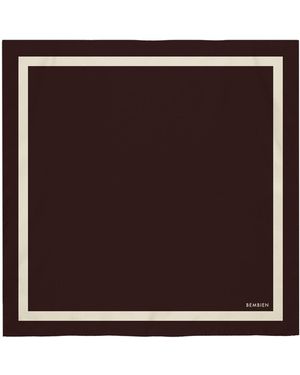 Bembien Simone Silk Scarf - Brown