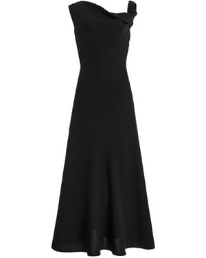 The Row Violetta Silk Dress - Black