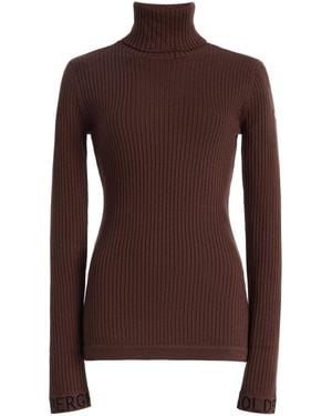 Goldbergh Mira Ribbed Knit Jumper - Brown
