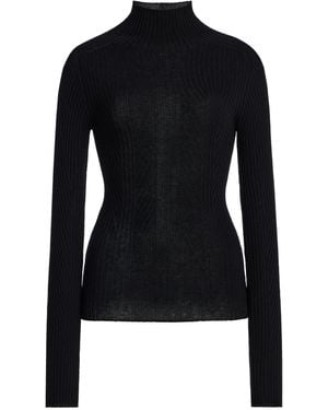 DL1961 Turtleneck Ribbed-Knit Sweater - Black