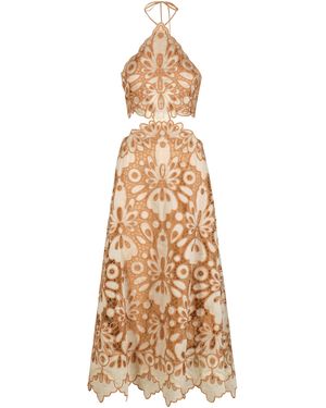 Johanna Ortiz Morning Groove Maxi Dress - Natural