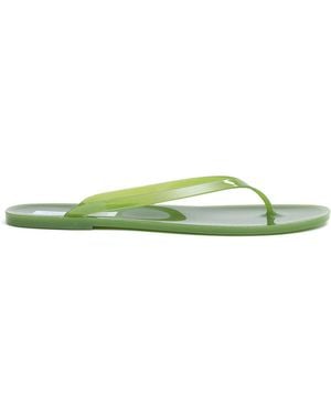 Christopher Esber Jo Pvc Flip Flop Sandals - Green