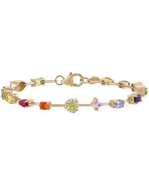 Eden Presley Mini Rock Candy 14K Diamond Bracelet - Multicolour