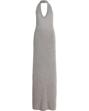 Nili Lotan Shaya Cashmere Jumper Dress - Grey