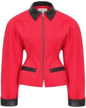 Source Unknown Vastra Hourglass Work Cotton Jacket - Red