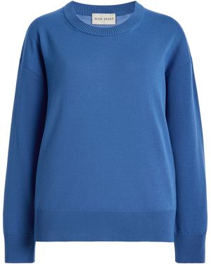 High Sport Jenna Wool Sweater - Blue