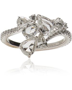 Harakh Cascade 18k White Gold Diamond Ring