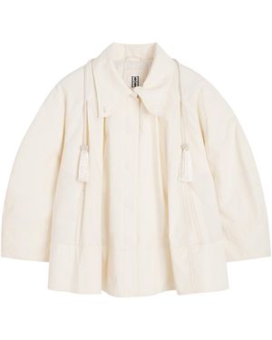 By Malene Birger Kamille Cotton-Blend Trench - White