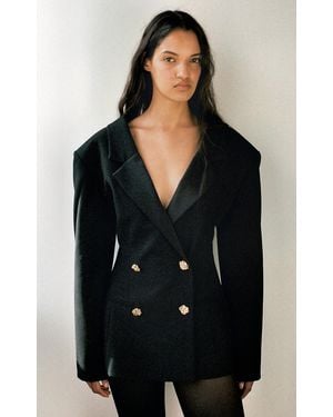 Aje. Rosalia Blazer - Black
