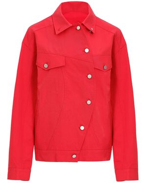 Source Unknown Camden Cotton Trucker Jacket - Red