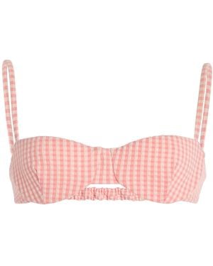Juillet Ingrid Balconette Bikini Top - Pink