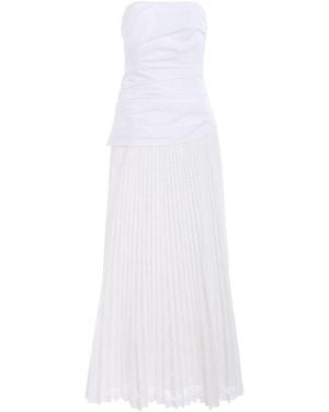 Jonathan Simkhai Annalise Cotton Lace Midi Dress - White