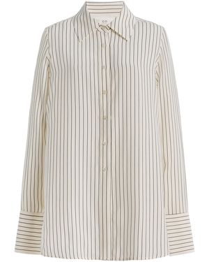 Co. Silk Shirt - White