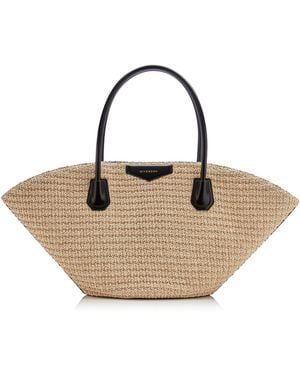 Givenchy Antigona Small Raffia Sunset Bag - Natural