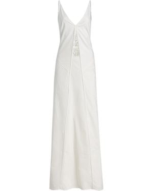SIR. Klara Cotton Maxi Dress - White