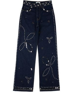 Siedres Junie Cotton Jeans - Blue