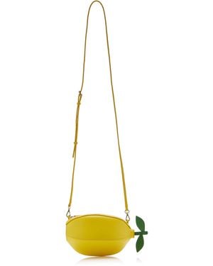 STAUD Limona Leather Bag - Yellow