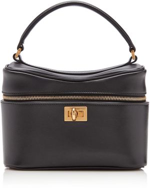 Balenciaga Rodeo Vanity Leather Bag - Black
