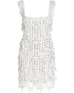 Rabanne Exclusive Assemblage Mini Dress - White