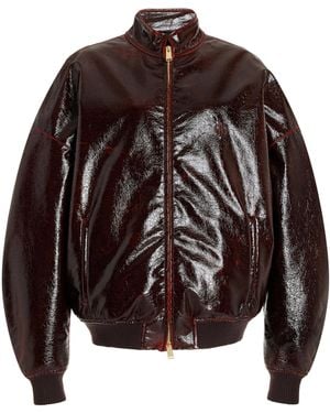 DARKPARK Ace Padded Treated Wool Jacket - Brown
