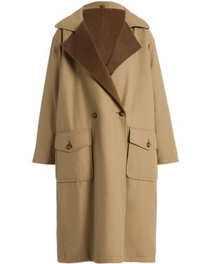 Twp The Wrap Around Cashmere Coat - Natural