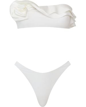 Maygel Coronel Bies Bikini - White