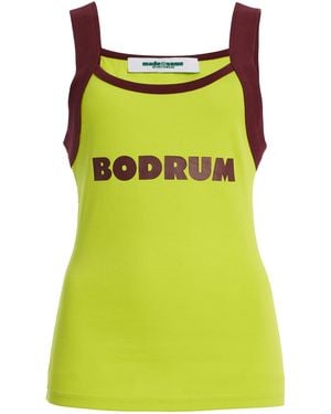 Made Some Exclusive La Isla Bodrum Cotton Tank Top - Green