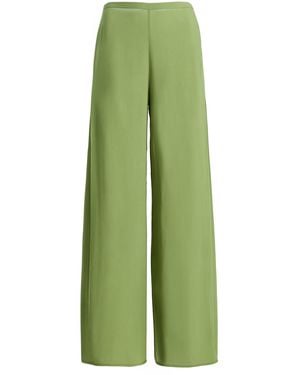 Posse Exclusive La Isla Jane Crepe Trousers - Green
