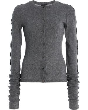 Birrot Exclusive Line Knit Cardigan - Black