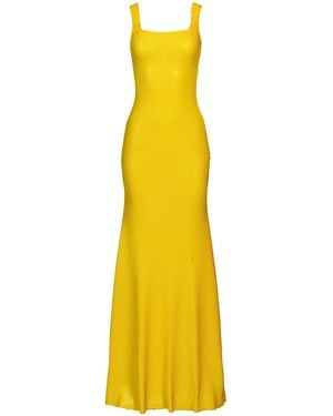 Francesca Miranda Alina Sequined Maxi Dress - Yellow