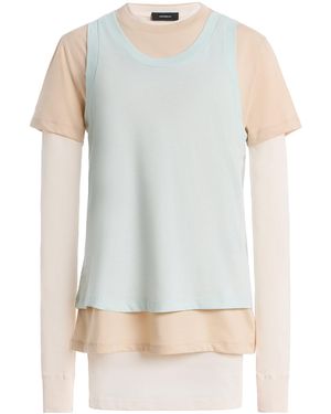 Wardrobe NYC Layered Tee Mini - White