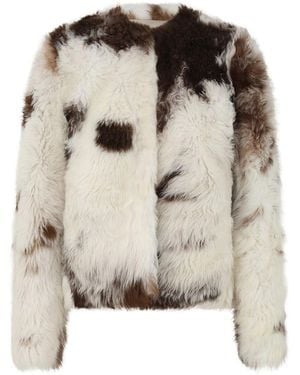 Zimmermann Hypnotic Shearling Jacket - Multicolor