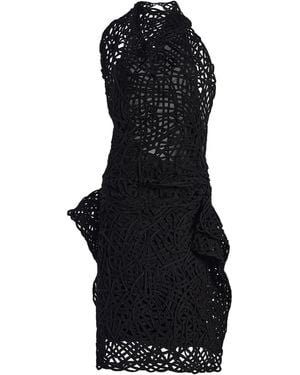 DIOTIMA Title Cutout Midi Dress - Black