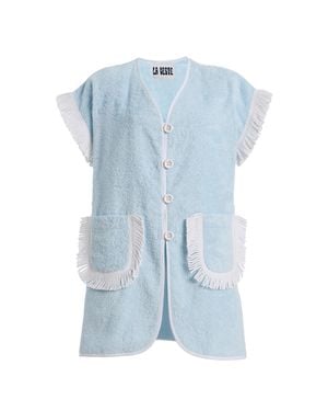 La Veste Exclusive Pitaya Towel Dress Celeste - Blue