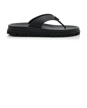 Prada Flip Flops - Black