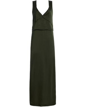TOTEME V-Neck Slip Dress - Green