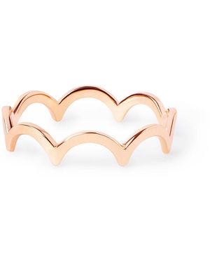 Ginette NY Goldfish Band Ring - Pink