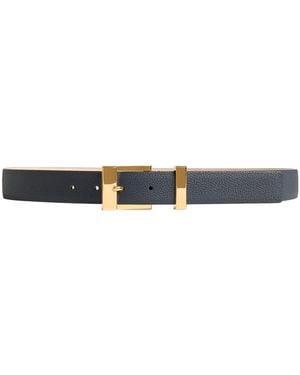 KHAITE Manhattan Belt - Black